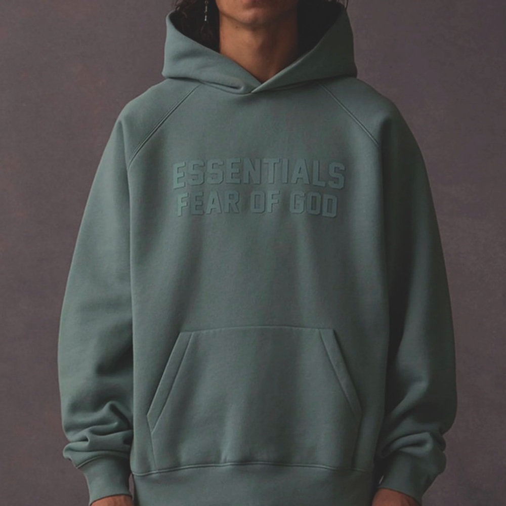 Essentials Fear of God Hoodie in Sycamore